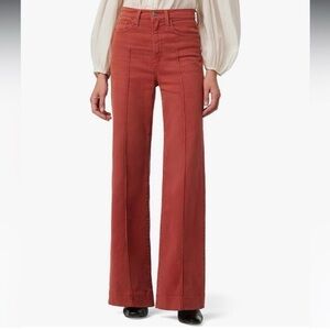 Joe's Jeans Women's Burnt Henna High-Waisted Wide Leg Jeans - Mia Style